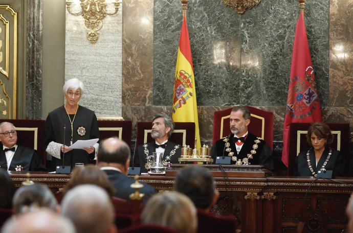 El Rey Felipe VI preside la apertura del Año Judicial
