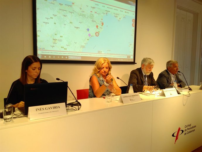 Inés Gaviria, Consuleo Ordóñez, Florencio Domínguez i José Vargas