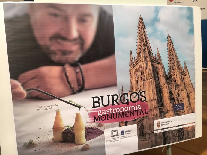 Promoción de la gastronomía y patrimonio burgalés. 