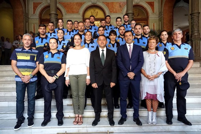 Recepción a los agentes