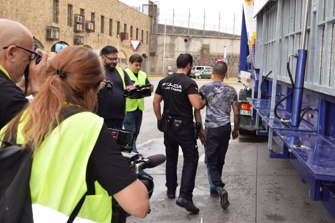 Operación Feriante contra la inmigración irregular en Melilla