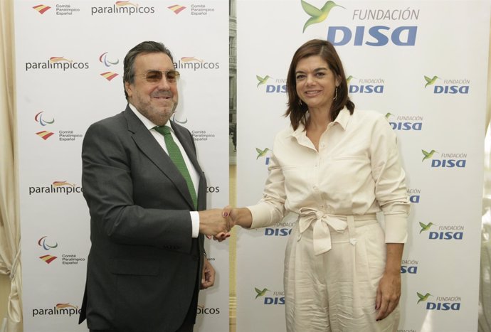 Fundación DISA, Sara Mateos Comité Paralímpico Español, Miguel Carballeda