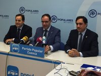 Núñez arranca la campaña de recogida de avales en Cuenca prometiendo un PP "donde sumen todos"
