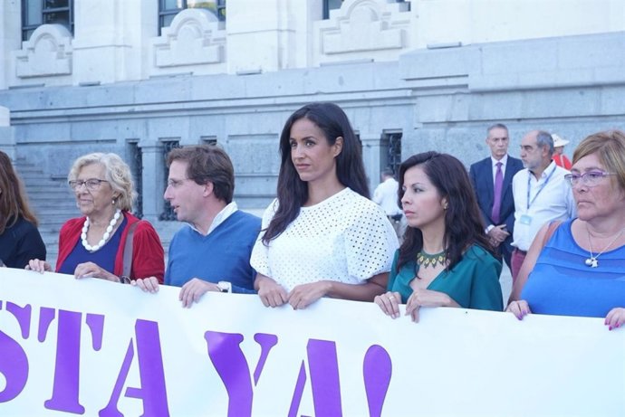 La concejala de Ciudadanos, Begoña Villacís, contra la violencia machista