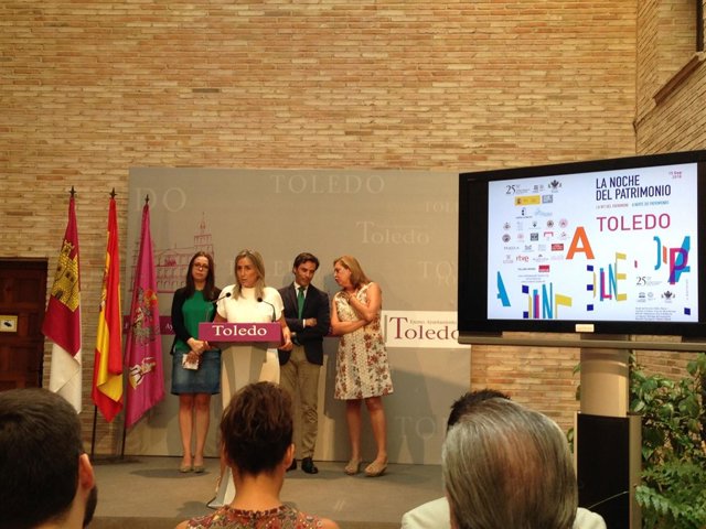La aldesa de toledo, Milagros Tolón, presenta 'La noche del patrimonio'