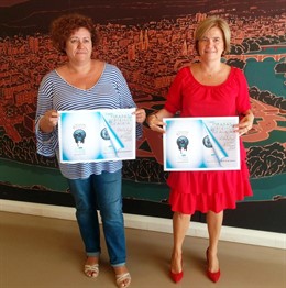 Corres, de rojo, presenta el concurso