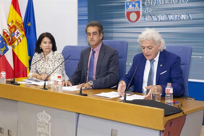 Eva Bartolomé, Francisco Martín y Ángel Cuevas 