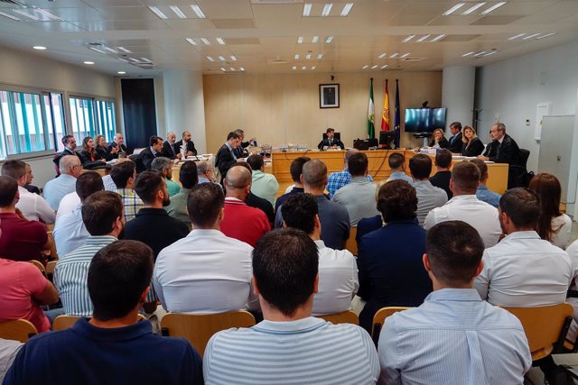 Primera sesión del juicio a agentes locales de Sevilla por amaño en oposiciones