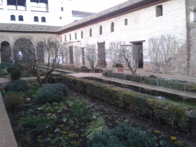 Jardines del Generalife de la Alhambra de Granada