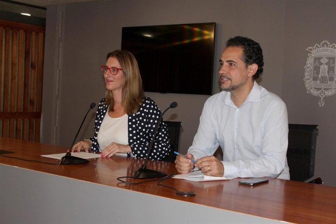 Mª Carmen de España en la Junta de Gobierno Local