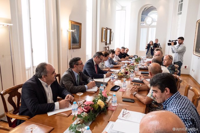 Reunión Junta Gobierno Ayuntamiento de Cartagena 