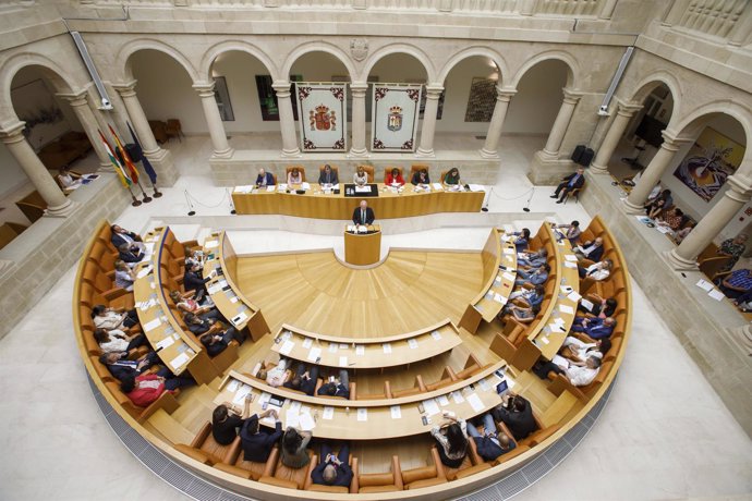Ceniceros interviene en el Parlamento de La Rioja 