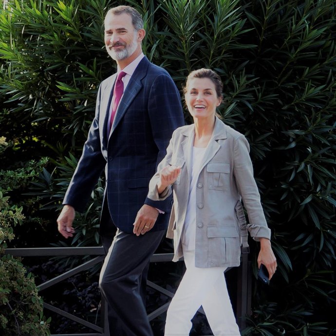 Los Reyes Felipe y Letizia cambio posados