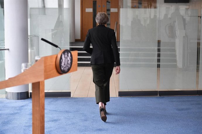 Theresa May en Belfast 