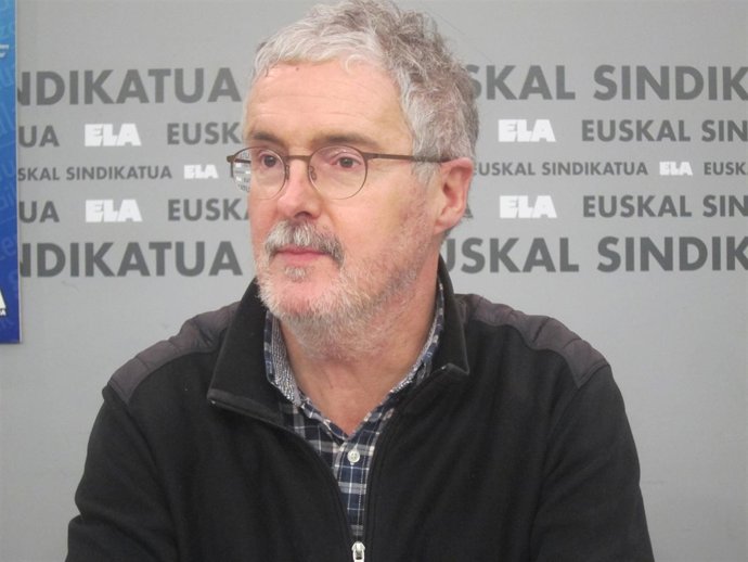 Secretario general de ELA, Adolfo Muñoz