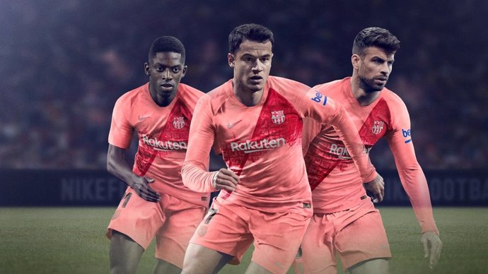 Tercera equipación del FC Barcelona para la temporada 2018/19