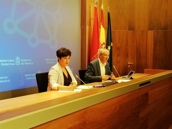 María Solana y Mikel Aranburu.