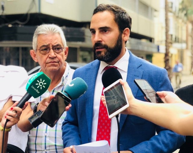 Daniel Pérez, Portavoz municipal del PSOE de Málaga  