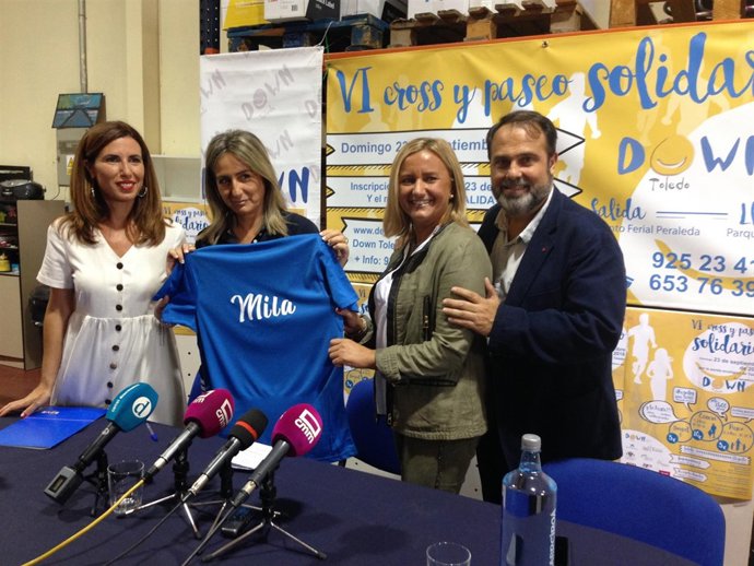 Presentación VI Cross y Paseo Solidario Down Toledo 2018
