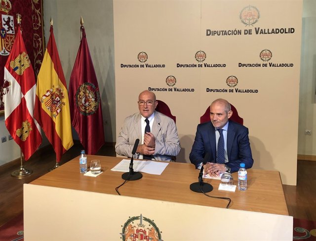 Jesús Julio Carnero (I) junto a Víctor Caramanzana (D), 12-9-18