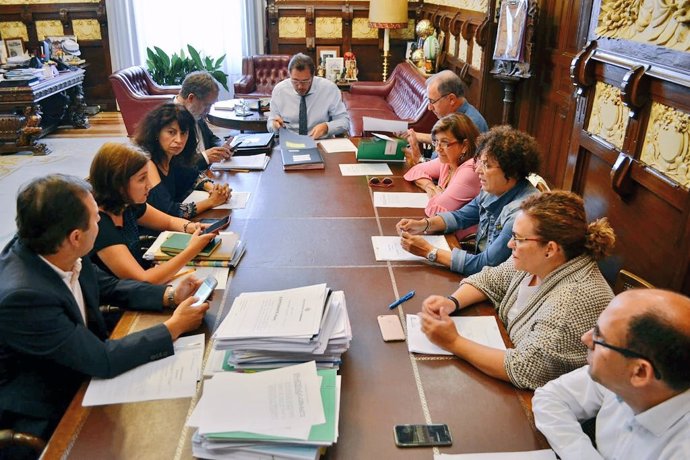 Reunión de la Junta de Gobierno del Ayuntamiento de Valladolid. 12-9-18