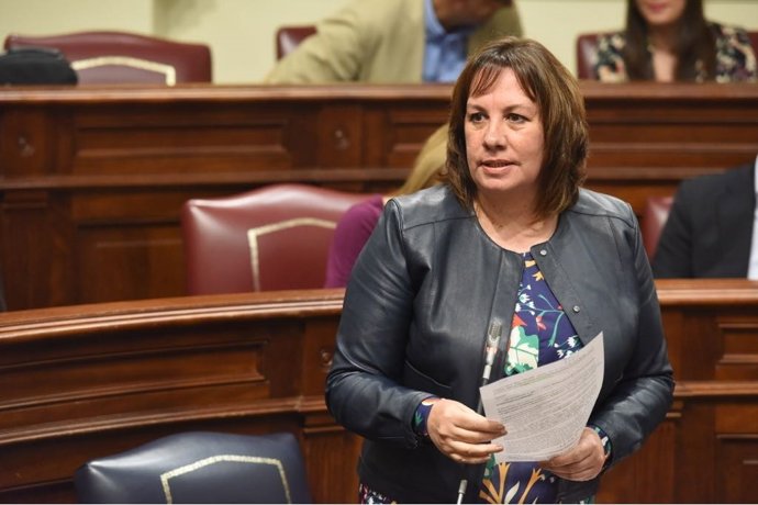 Soledad Monzón, consejera de Educación y Universidad del Gobierno de Canarias