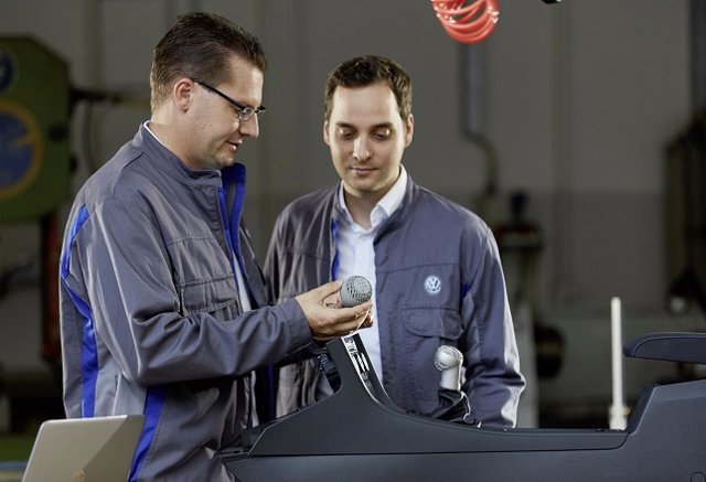 Trabajadores de Volkswagen