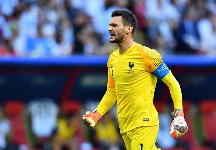 Hugo Lloris con Francia
