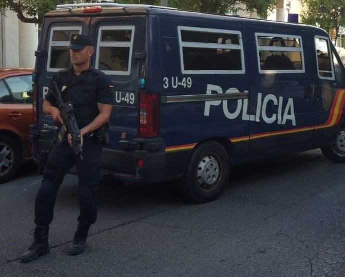 Control de la Policía Nacional