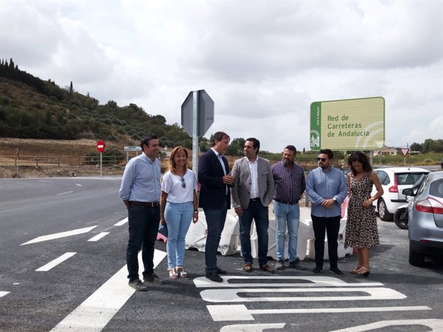 Visita a las obras de la A-403R1