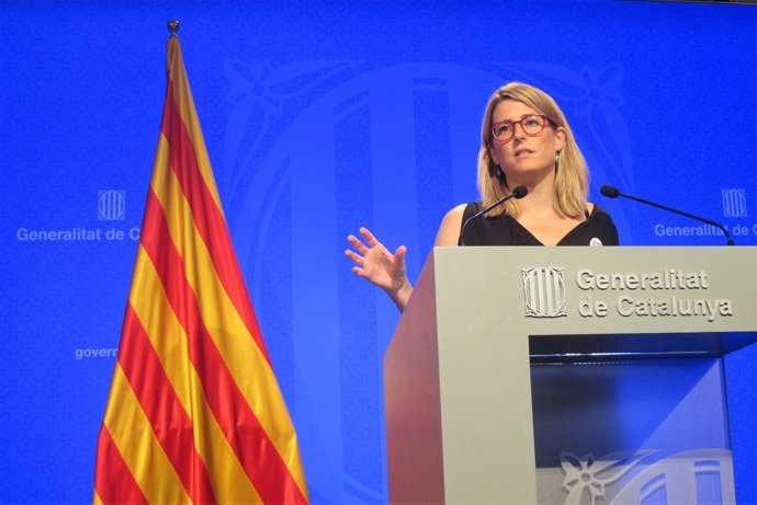 La consellera de Presidència i portaveu del Govern, Elsa Artadi