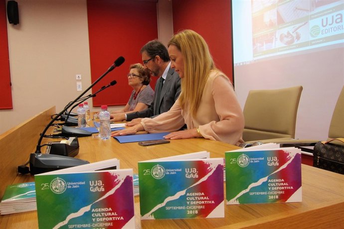 Presentación de la Agenda Cultural y Deportiva de la UJA.