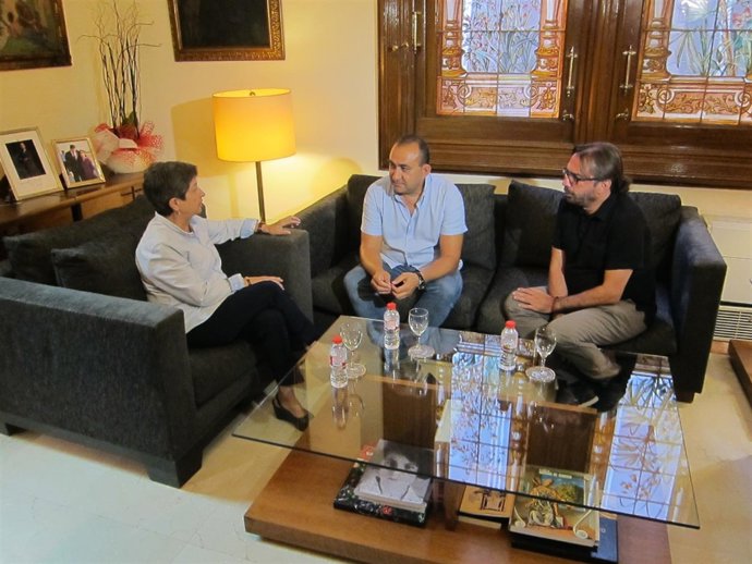 Reunió Cunillera Amb Pacheco Y Ros