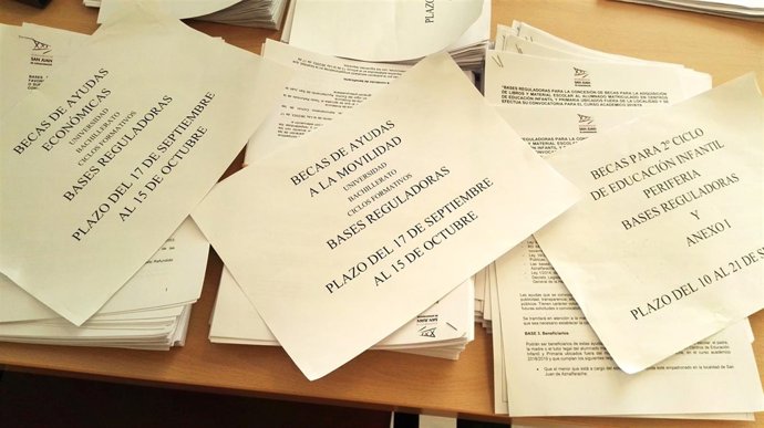 San Juan beca a sus alumnos