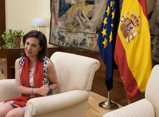 La ministra de Defensa, Margarita Robles, en una entrevista con Europa Press