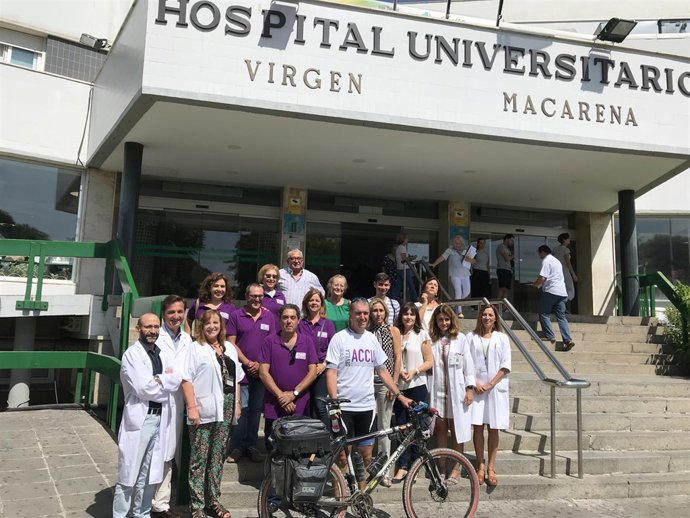 Miembro de la Asociación de Enfermos de Crohn irá en bicicleta hasta Santiago