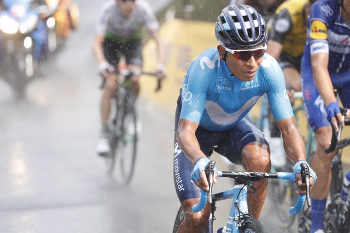 Nairo Quintana en la Vuelta a España