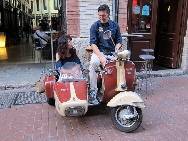 Presentación I Asamblea Nacional del Vespa Club  Valladolid  12-9-2018