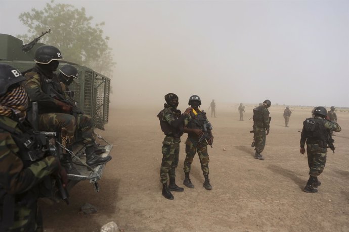 Soldados de Camerún