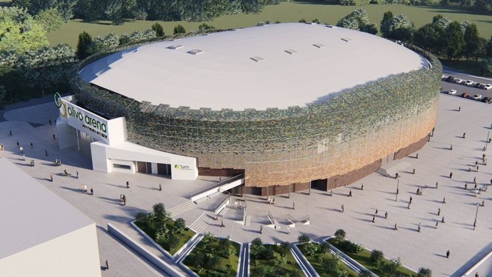 Olivo Arena, proyecto de pabellón deportivo para el Jaén Paraíso Interior