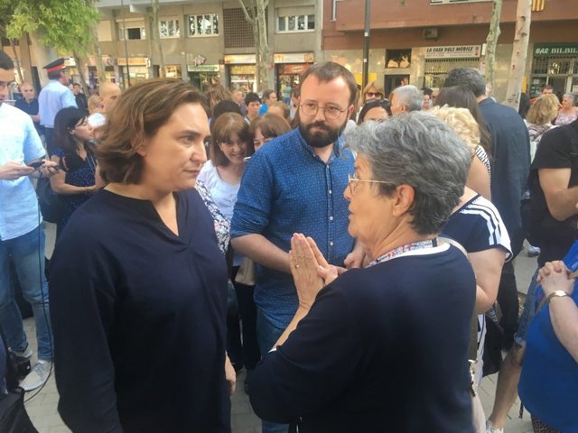 La alcaldesa de Barcelona Ada Colau