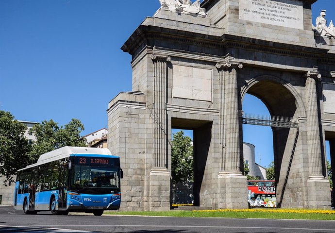 Autobús de la línea 23 de la EMT de Madrid