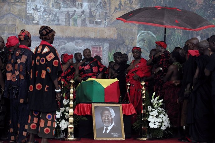 Actos de homenaje a Kofi Annan en Ghana