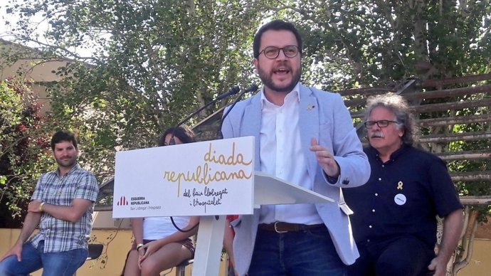 Pere Aragonès, ERC, vicepresidente de la Generalitat