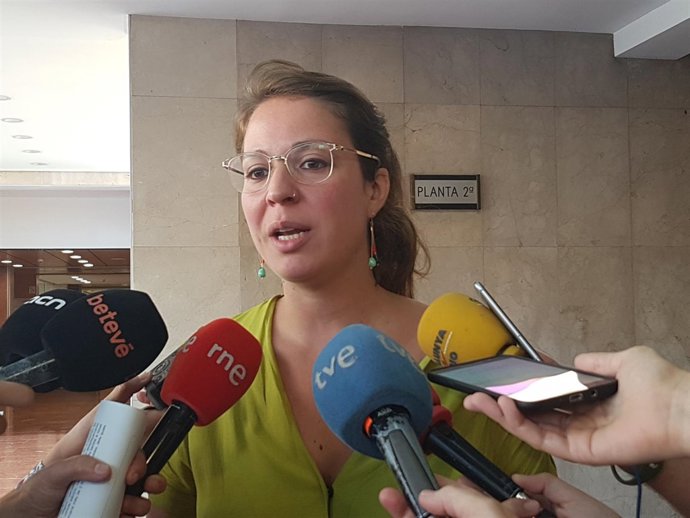 La teniente de alcalde de Barcelona Janet Sanz