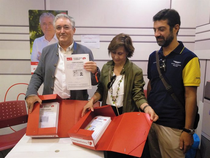 García Madrigal presenta avales para ser candidato a las primarias a la Alcaldía