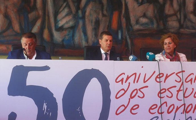 Presentación del 'Barómetro de Economía de Galicia', del Consello Galego.