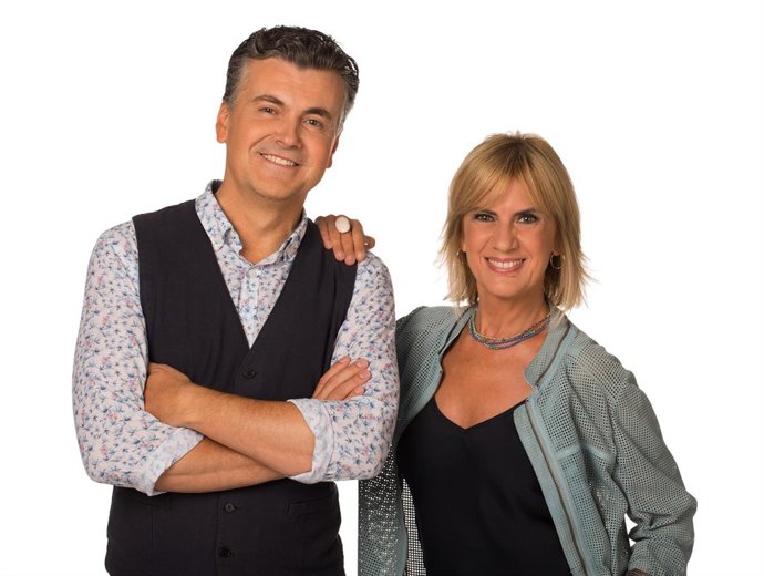 La periodista Gemma Nierga y el comunicador Ramon Gener
