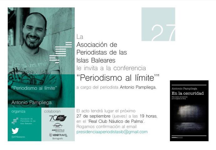 El periodista Antonio Pampliega imparte una conferencia