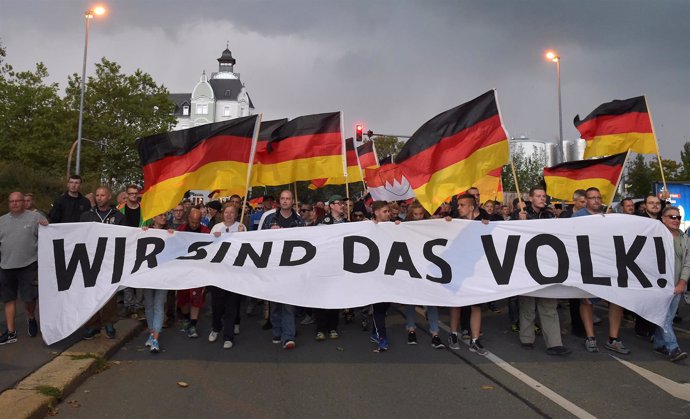 Movilización ultraderechista en Chemnitz